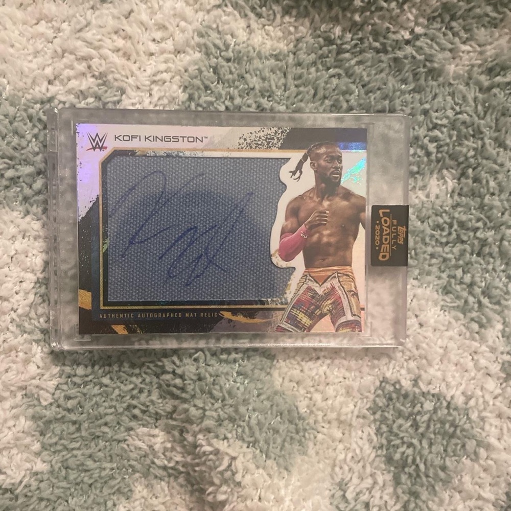 2020 topps kofi kingston auto